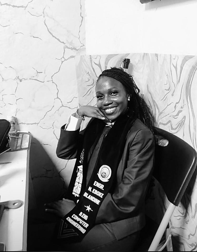 Engr. Eboke Blandine, data and machine learning engineer at CloutInn